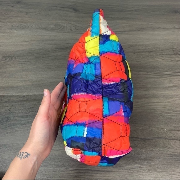 Kate Spade Bon Shopper Signature Spade Quilted Multi Color Tote Bag - Picture 10 of 10